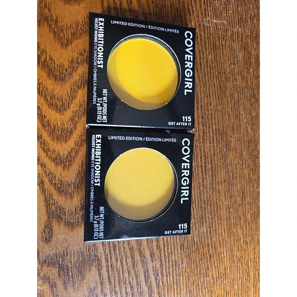 CoverGirl Exhibitionist Velvet Mono Eyeshadow Ltd Ed #115 Get After It Lot Of 2